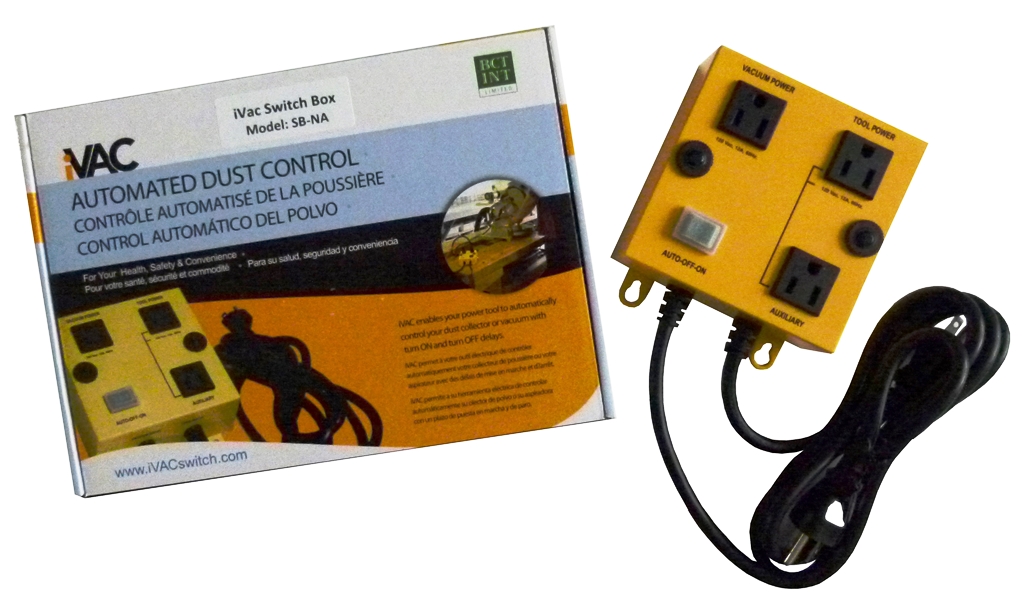 iVAC Dust Collector Switch Technical Specifications iVac